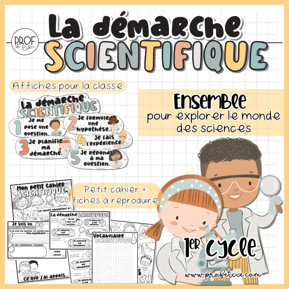 La démarche scientifique (Ensemble 1er cycle) – Image 2