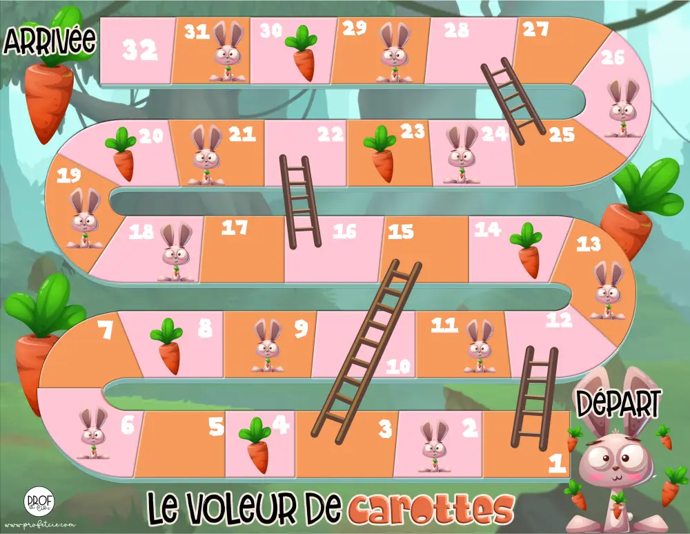 Le voleur de carottes 2 (2e cycle) 2 niveaux - Image 3