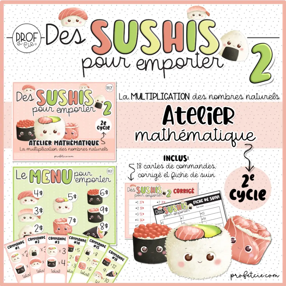 Des sushis pour emporter 2 (2e cycle) – Image 2