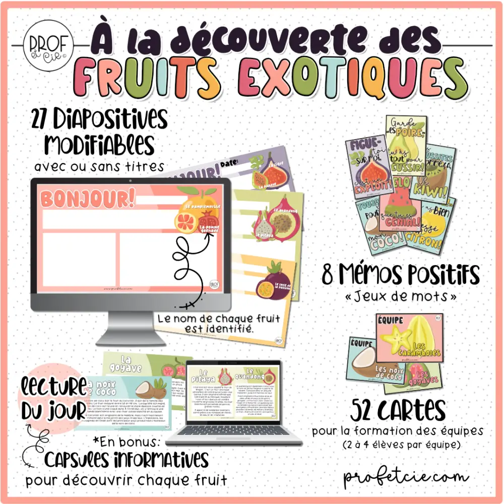 À la découverte des fruits exotiques (Ensemble pour tous) – Image 3