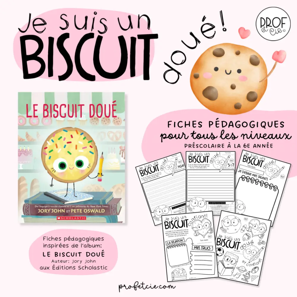 Je suis un biscuit doué! (Pour tous) Fiches pédagogiques - Imagen 2