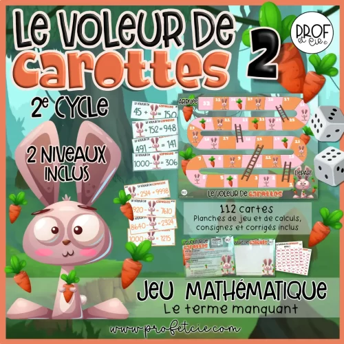 PUB Le voleur de carottes 2 (2e cycle).png|Page titre.png|Le voleur de carottes (2e cycle)_3.png|Le voleur de carottes (2e cycle)_2.png|Le voleur de carottes (2e cycle)_4.png|Le voleur de carottes (2e cycle)_8.png|Le voleur de carottes (2e cycle)_20.png