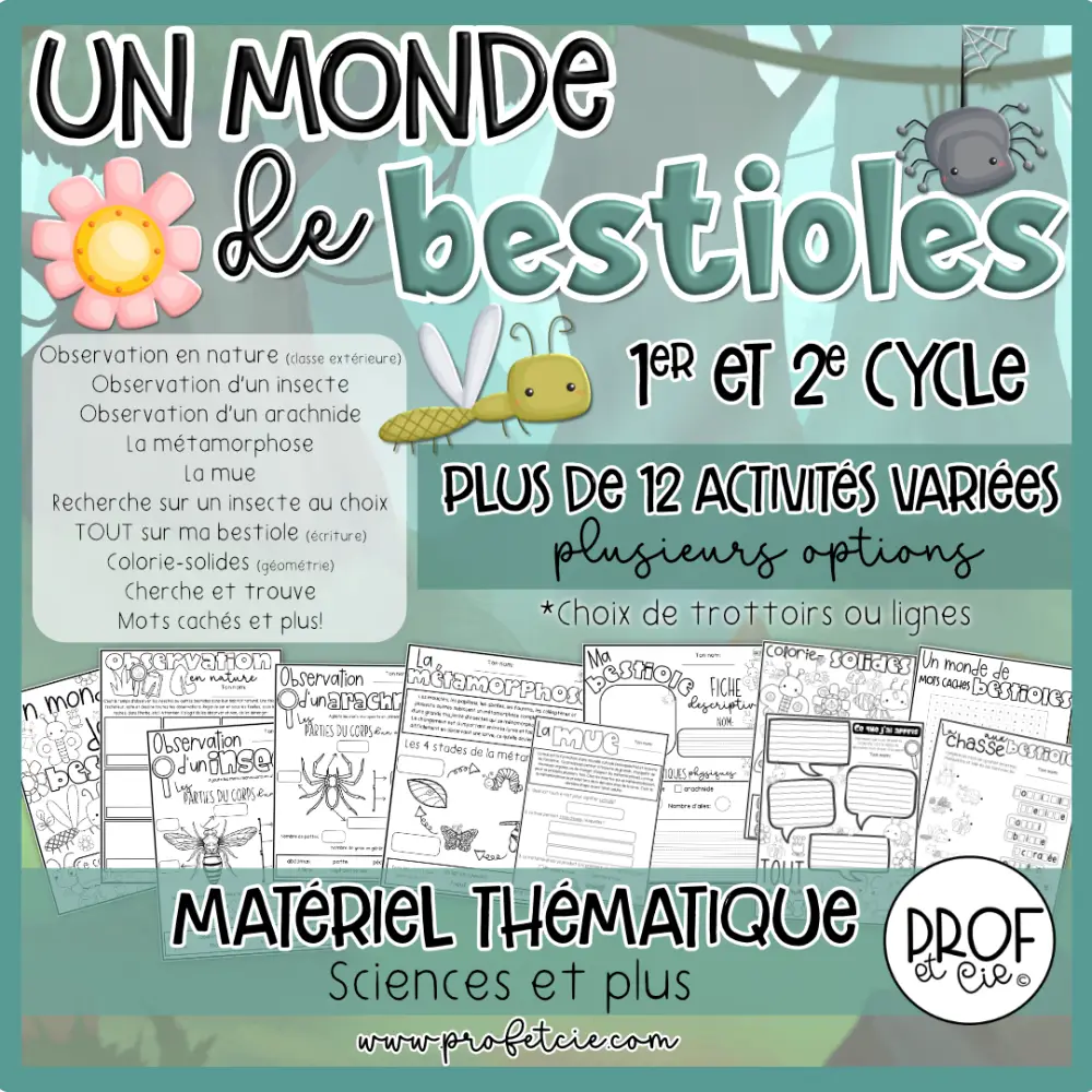 Un monde de bestioles (1er et 2e cycle) - Imagen 2