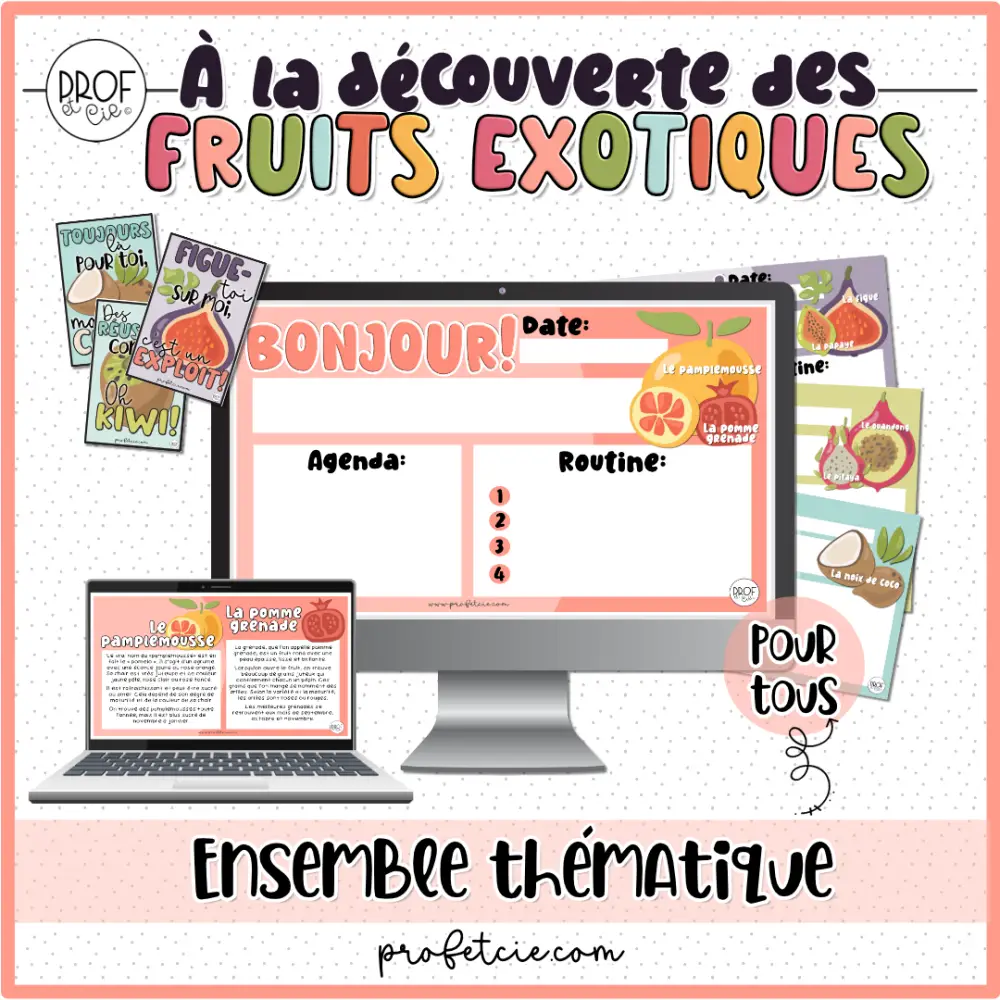 À la découverte des fruits exotiques (Ensemble pour tous) – Image 2