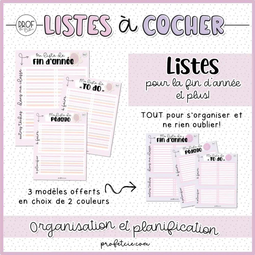 Listes à cocher (fin d'année et plus) – Image 2