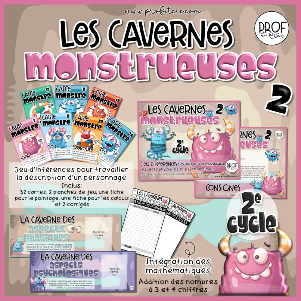 Les cavernes monstrueuses 2 (2e cycle) - Image 2