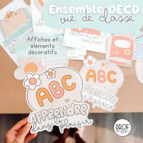 Ensemble Déco vie de classe - Prof et Cie