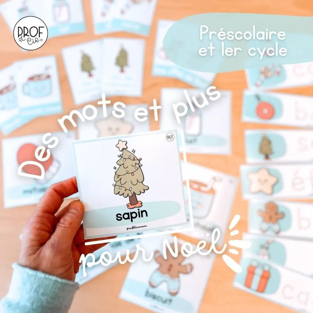 Des mots et plus pour Noël (Préscolaire et 1er cycle)