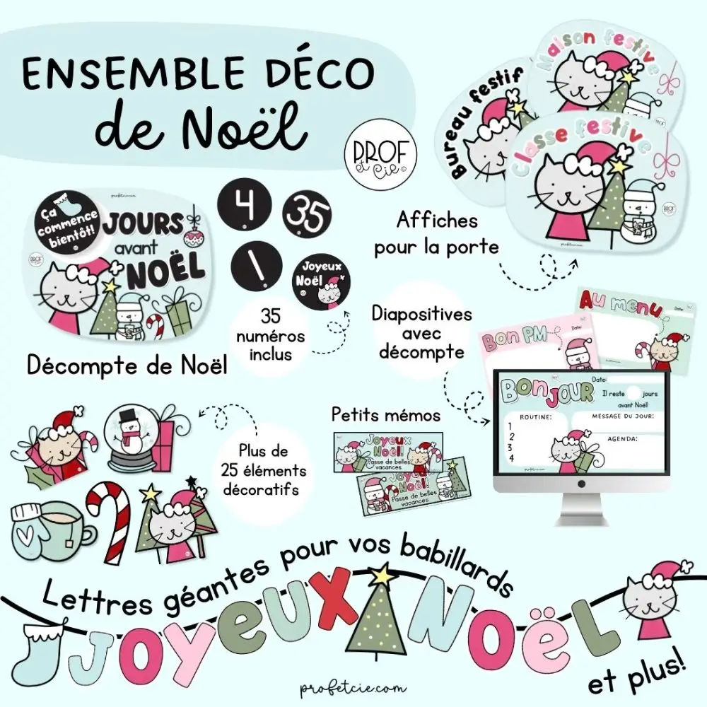 Ensemble DÉCO de Noël (Pour tous) – Image 2