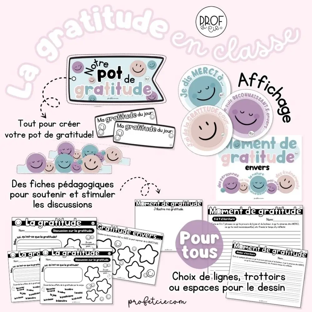 La gratitude en classe (Pour tous) – Image 2