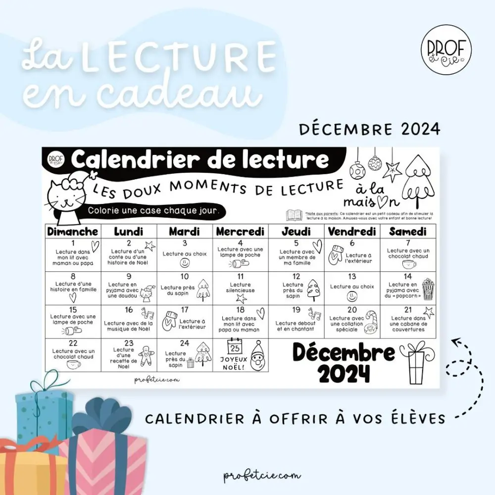 Le calendrier de lecture 2024 (Pour tous) – Image 2