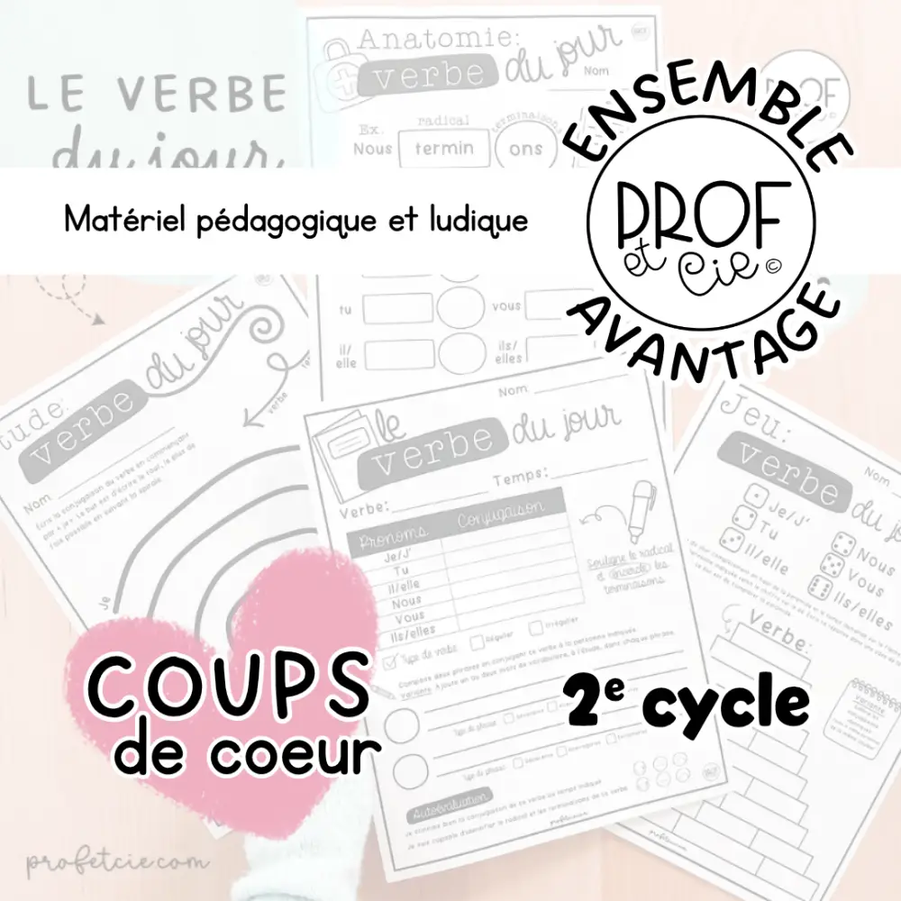 Ensemble avantage “Coups de coeur” (2e cycle)