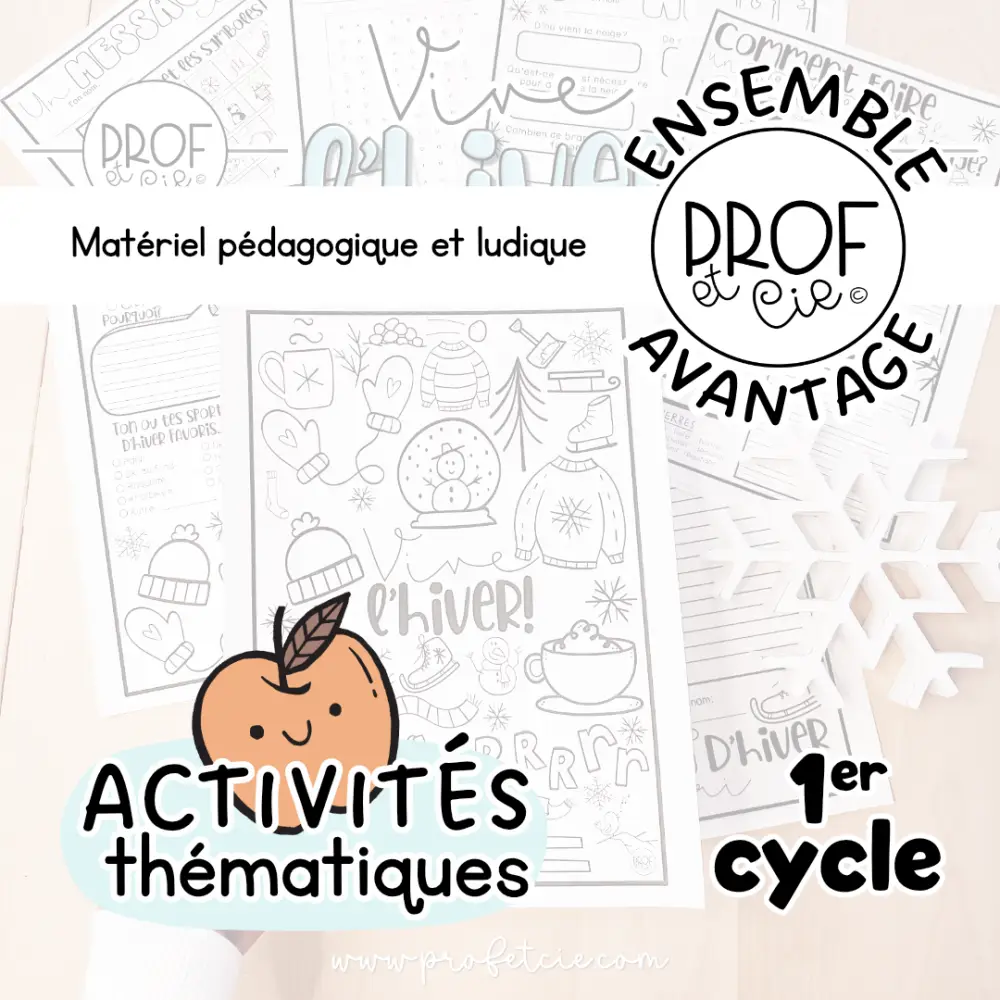 Ensemble avantage : Activités thématiques (premier cycle)