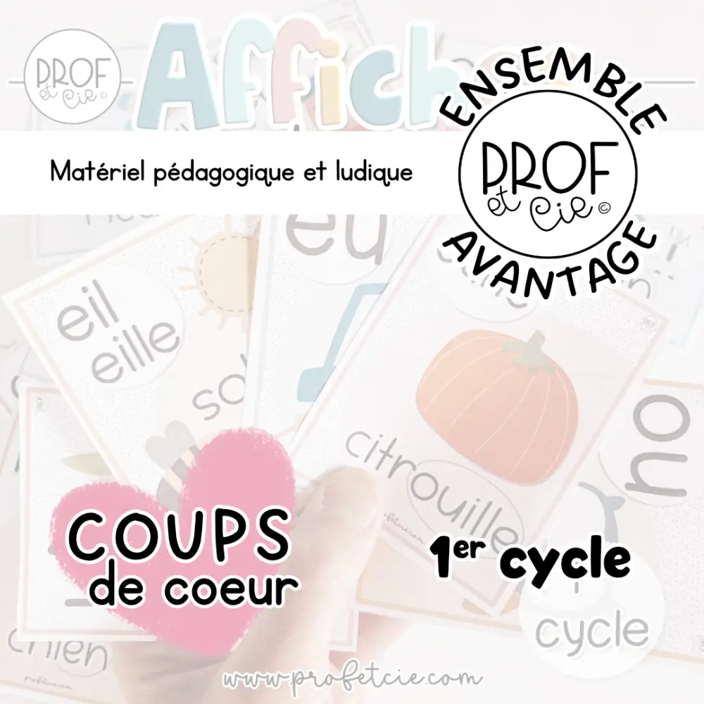 Ensemble avantage “Coups de coeur” (1er cycle)