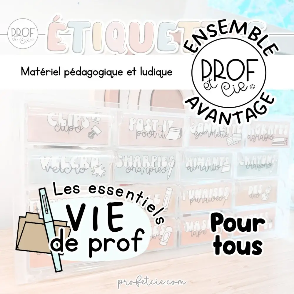 Ensemble avantage « Vie de prof »