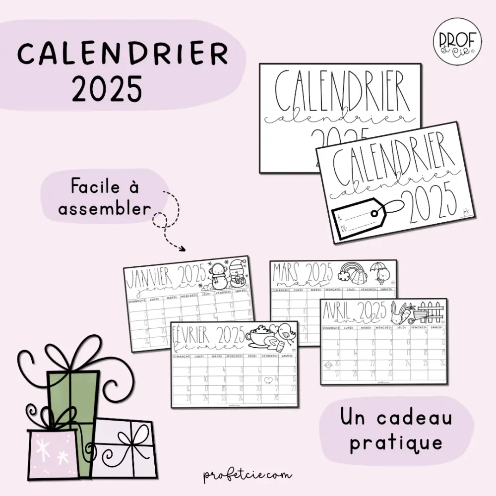 Calendrier à offrir (Édition 2025) – Image 2