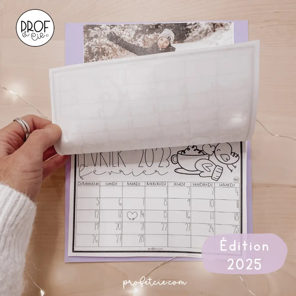 Calendrier à offrir (Édition 2025) – Image 3